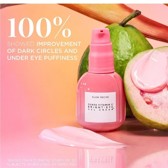 Glow Recipe Guava Vitamin C Bright - Eye Gel Cream 0.5 oz - Picture 3 of 7